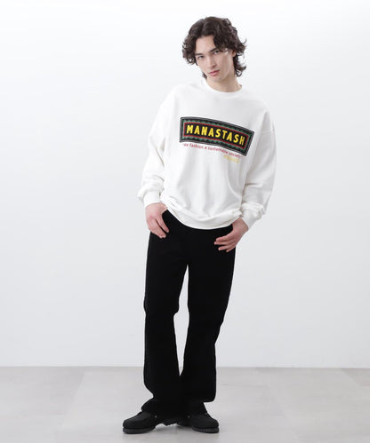 MANASTASH CiTee SWEAT FRAME LOGO 框架LOGO圖案 衛衣