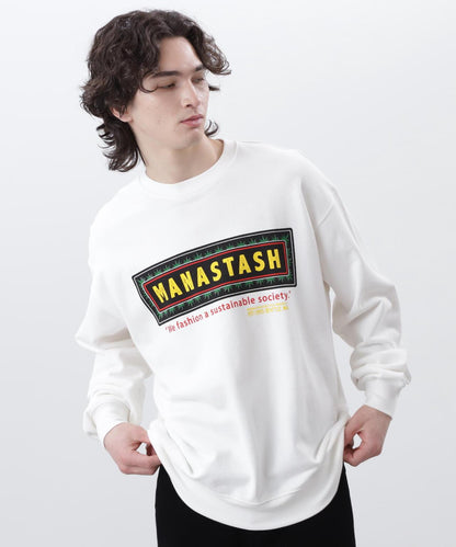 MANASTASH CiTee SWEAT FRAME LOGO 框架LOGO圖案 衛衣