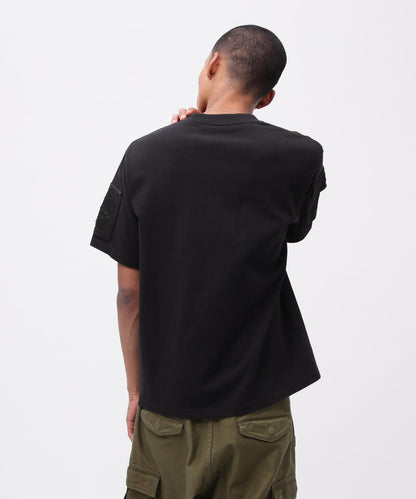 皮革拼接工裝短袖T恤 LEATHER PATCHED FATIGUE T-SHIRT 《50th Anniversary》
