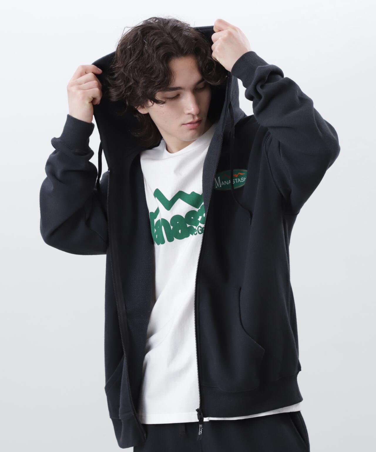 MANASTASH/マナスタッシュ CASCADE HOODIE ORIGINAL LOGO 連帽衛衣