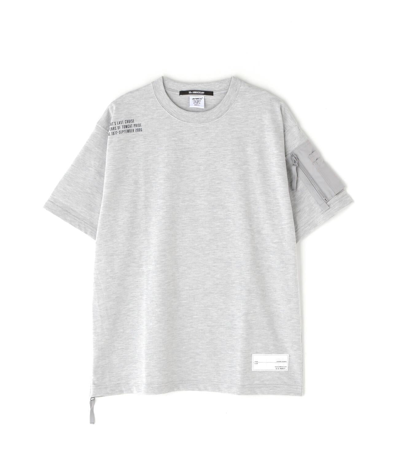 AVIREX MIL. POCKET T-SHIRT 工裝口袋短袖T恤