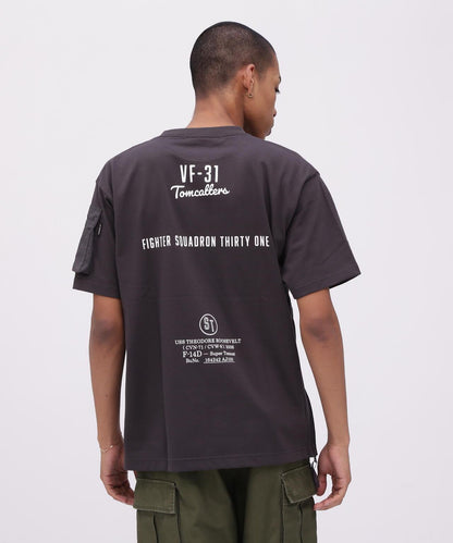 AVIREX MIL. POCKET T-SHIRT 工裝口袋短袖T恤