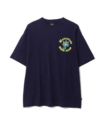 MANASTASH HEMP TEE GOOD HEMP 大麻纖維印花 T恤