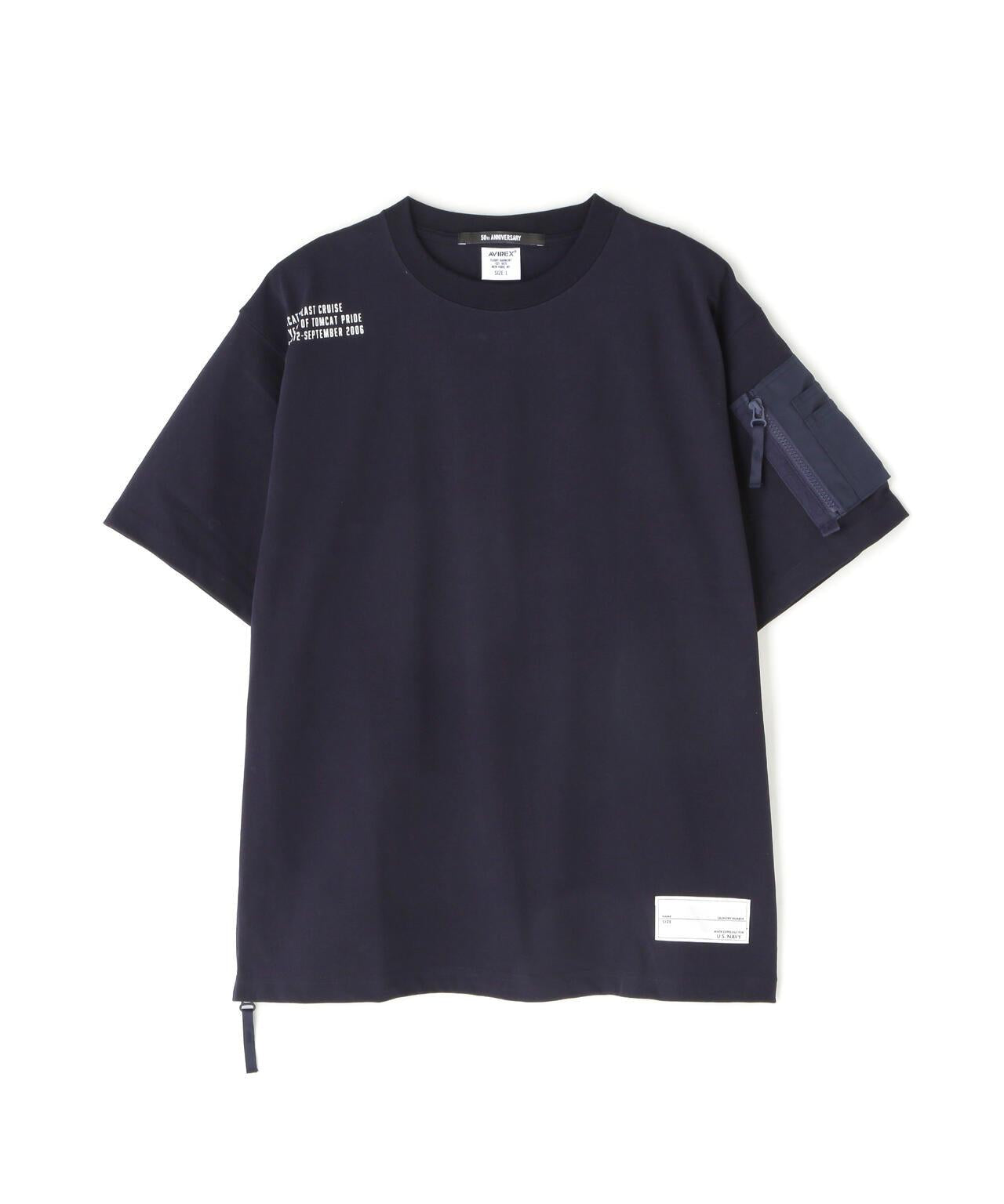 AVIREX MIL. POCKET T-SHIRT 工裝口袋短袖T恤