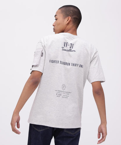 AVIREX MIL. POCKET T-SHIRT 工裝口袋短袖T恤