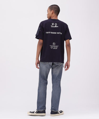 AVIREX MIL. POCKET T-SHIRT 工裝口袋短袖T恤