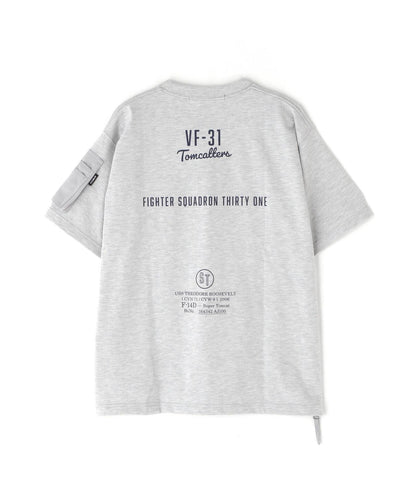 AVIREX MIL. POCKET T-SHIRT 工裝口袋短袖T恤