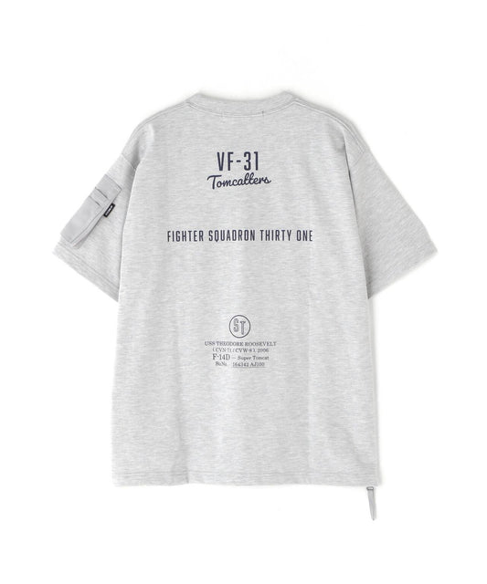 AVIREX MIL. POCKET T-SHIRT 工裝口袋短袖T恤