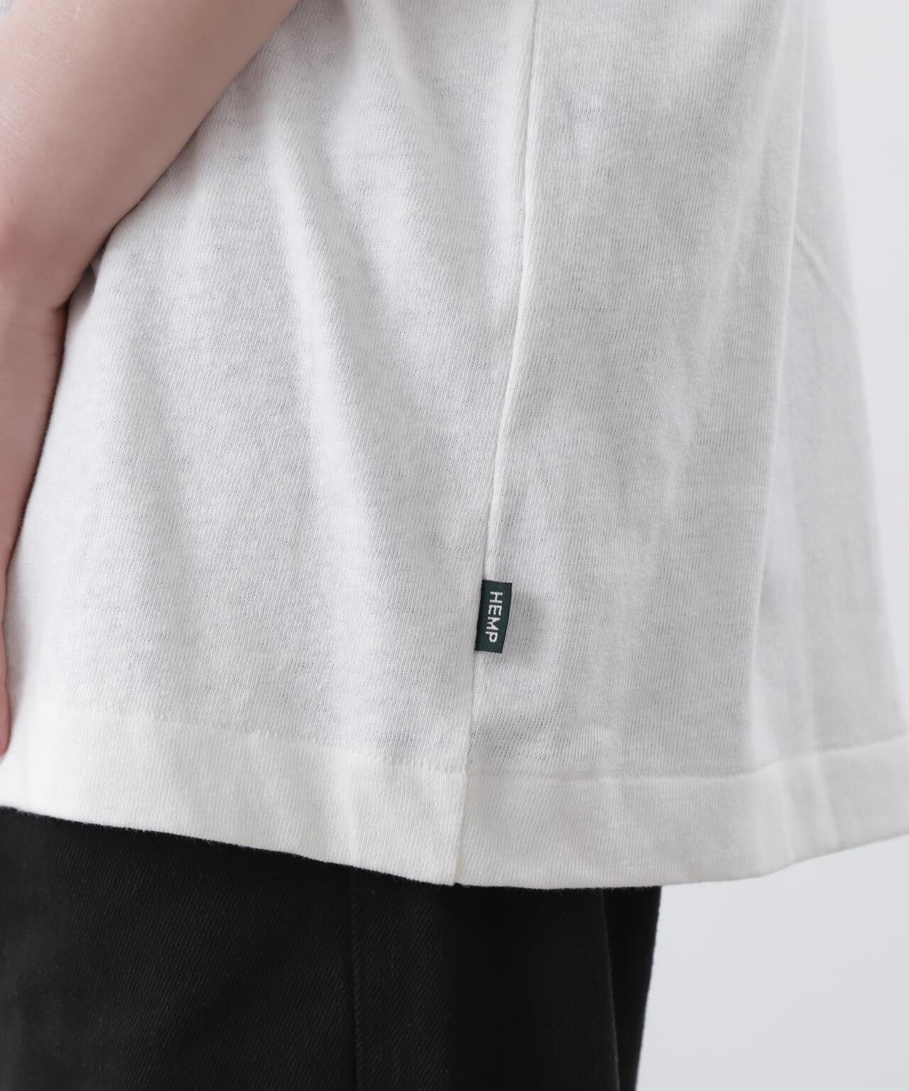 MANASTASH HEMP TEE GOOD HEMP 大麻纖維印花 T恤