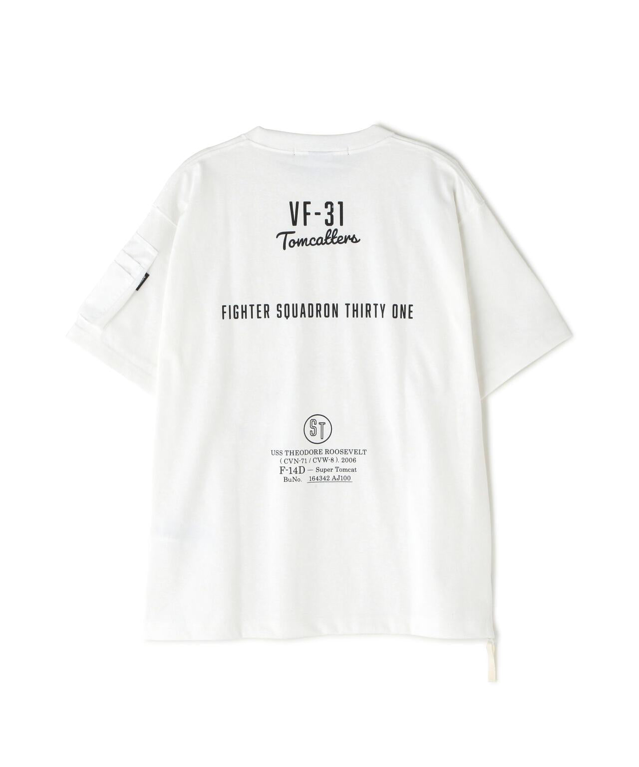 AVIREX MIL. POCKET T-SHIRT 工裝口袋短袖T恤