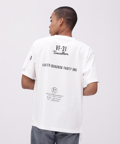 AVIREX MIL. POCKET T-SHIRT 工裝口袋短袖T恤