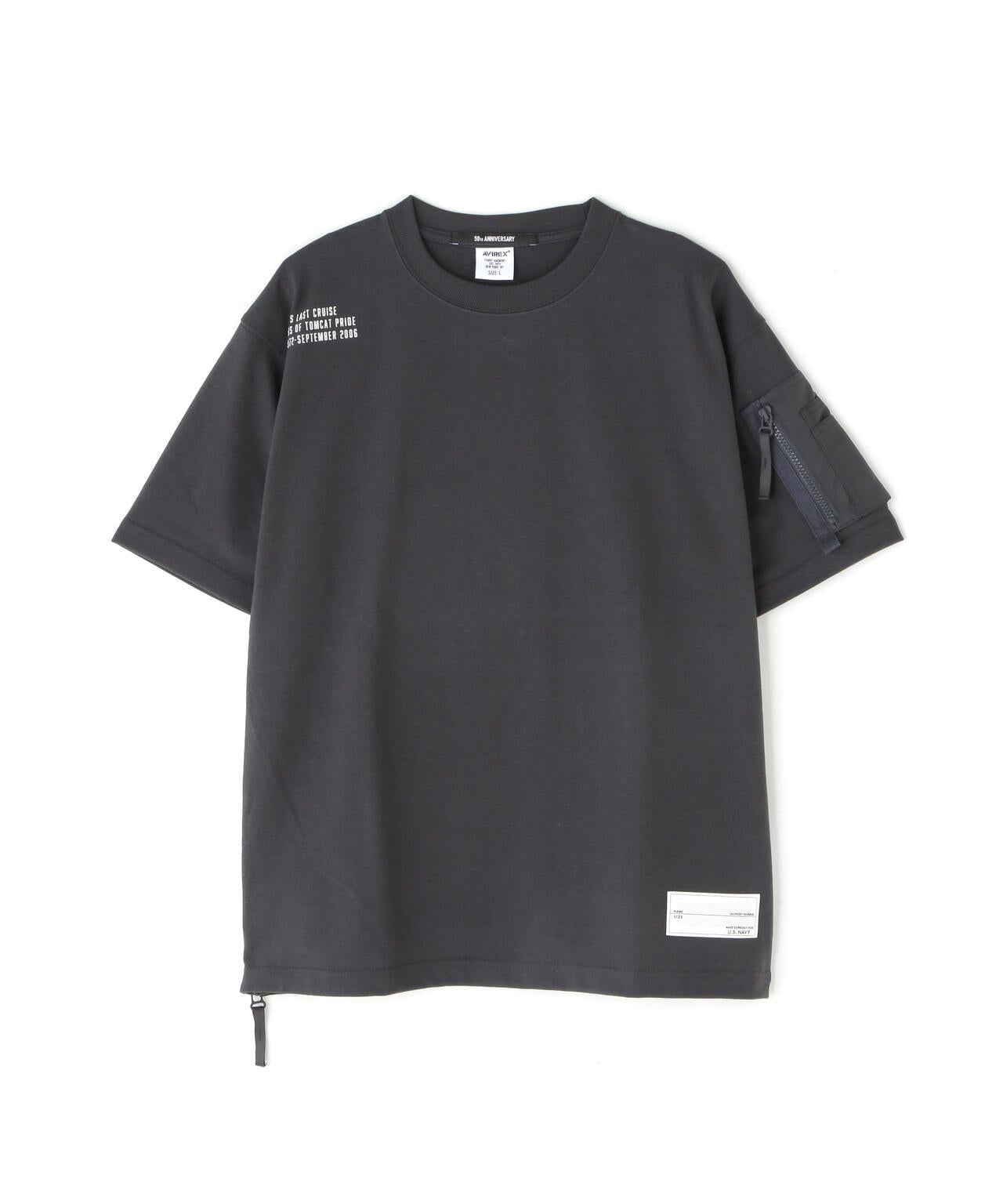 AVIREX MIL. POCKET T-SHIRT 工裝口袋短袖T恤