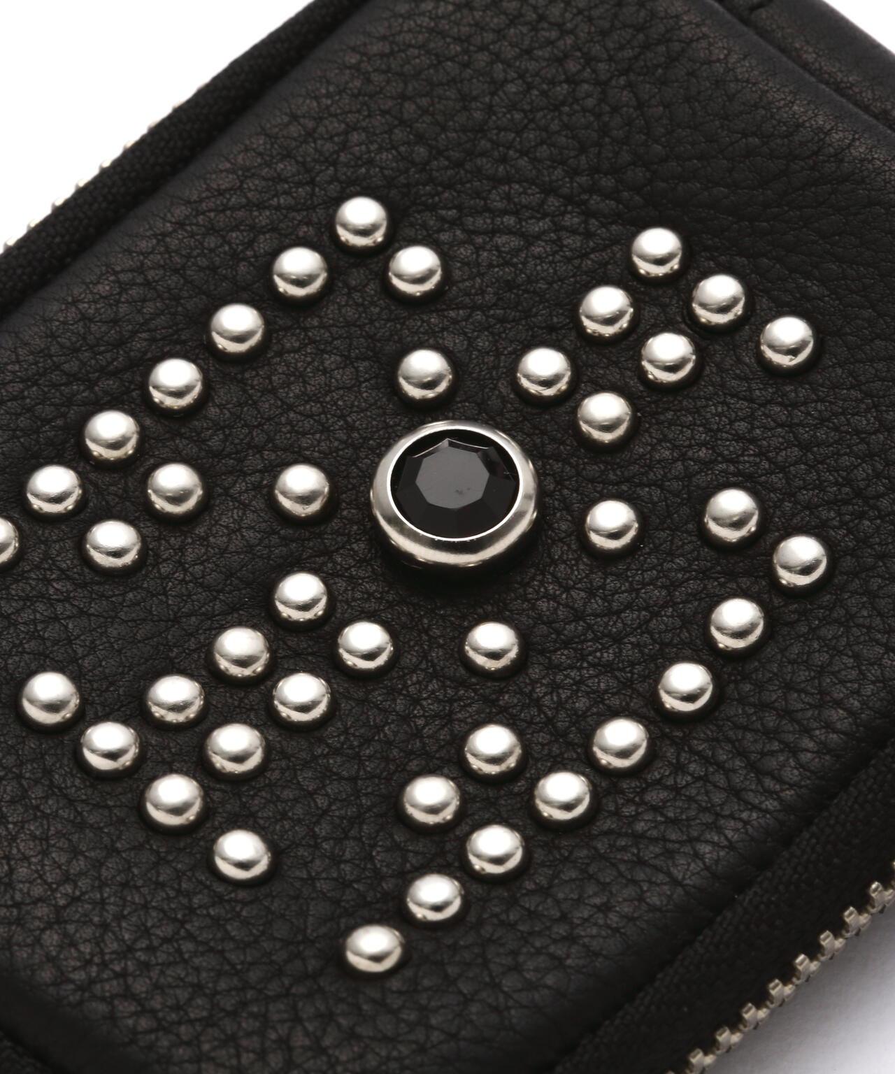 皮革 鷹形鉚釘 多功能收納包 EAGLE STUDS LEATHER MALCH CASE