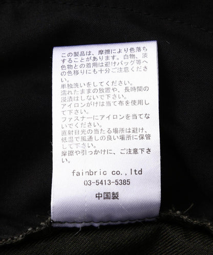 ST TWILL ZIP GARGO PANTS 褲子