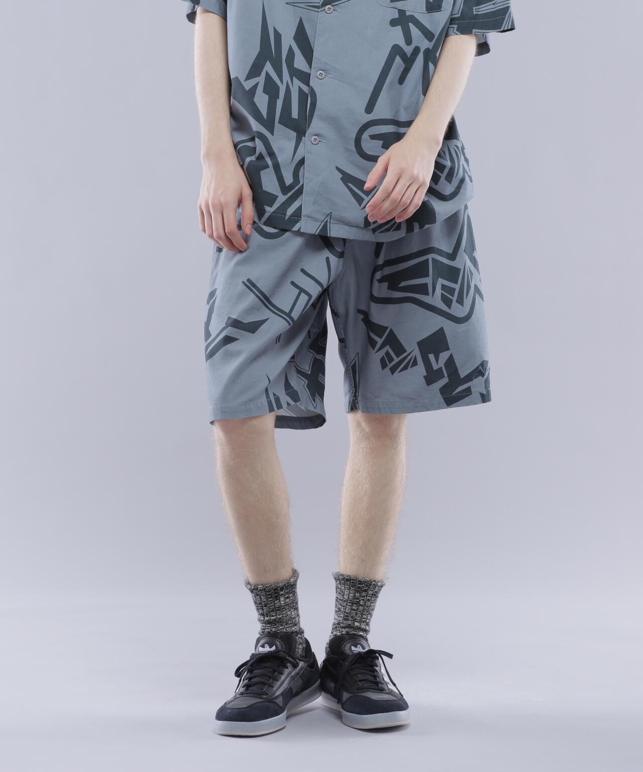 MANASTASH マナスタッシュ KATAKANA MANALOHA SHORTS 短褲