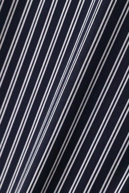 清爽斜紋連衣裙