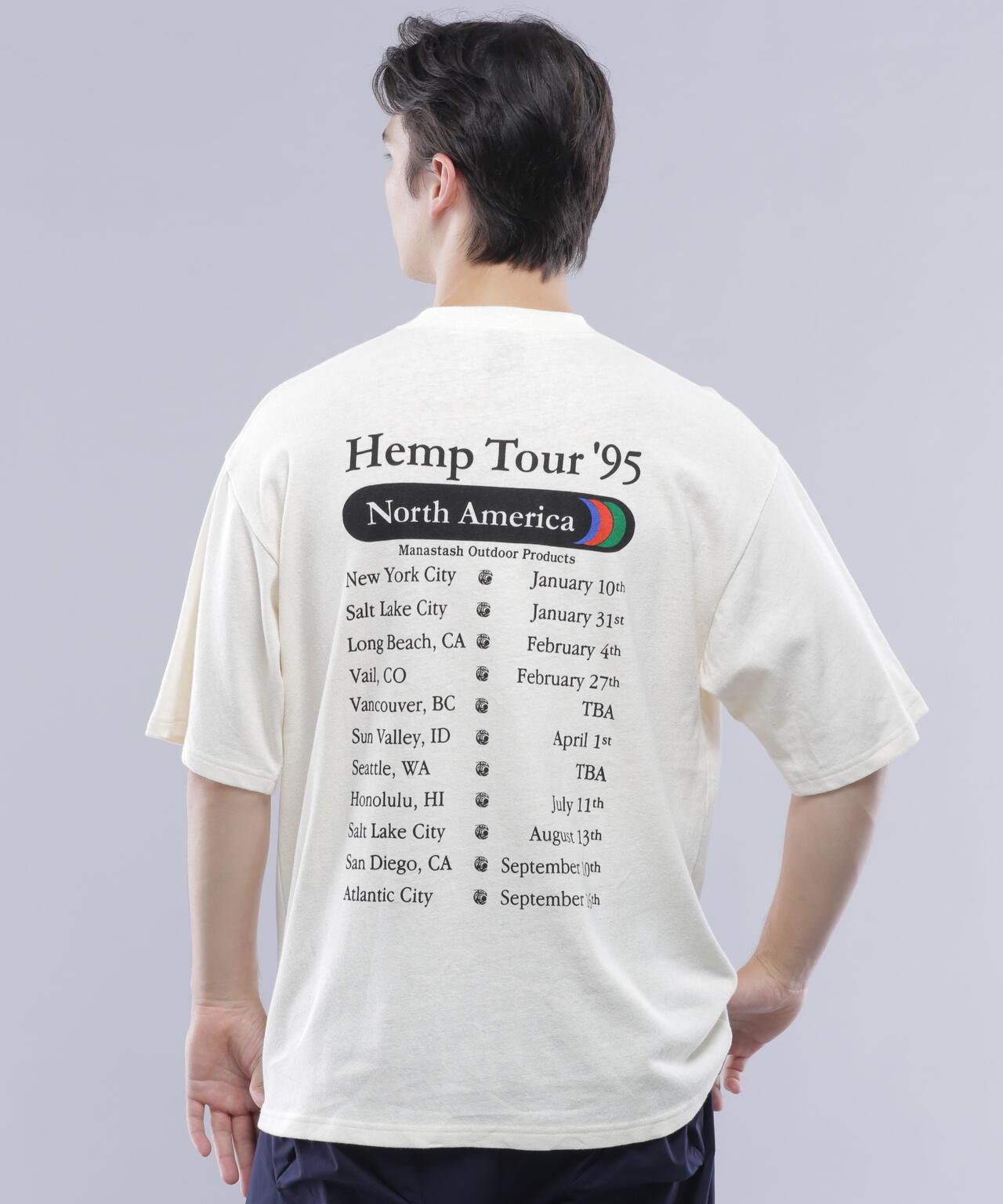 HEMP TEE TOUR 麻質T恤