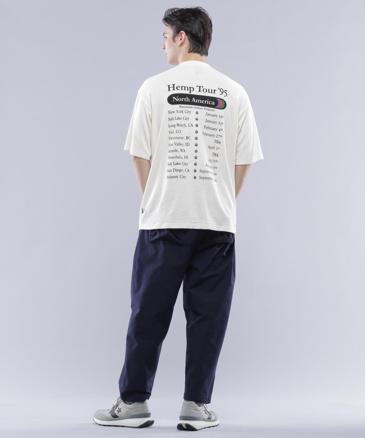 HEMP TEE TOUR 麻質T恤