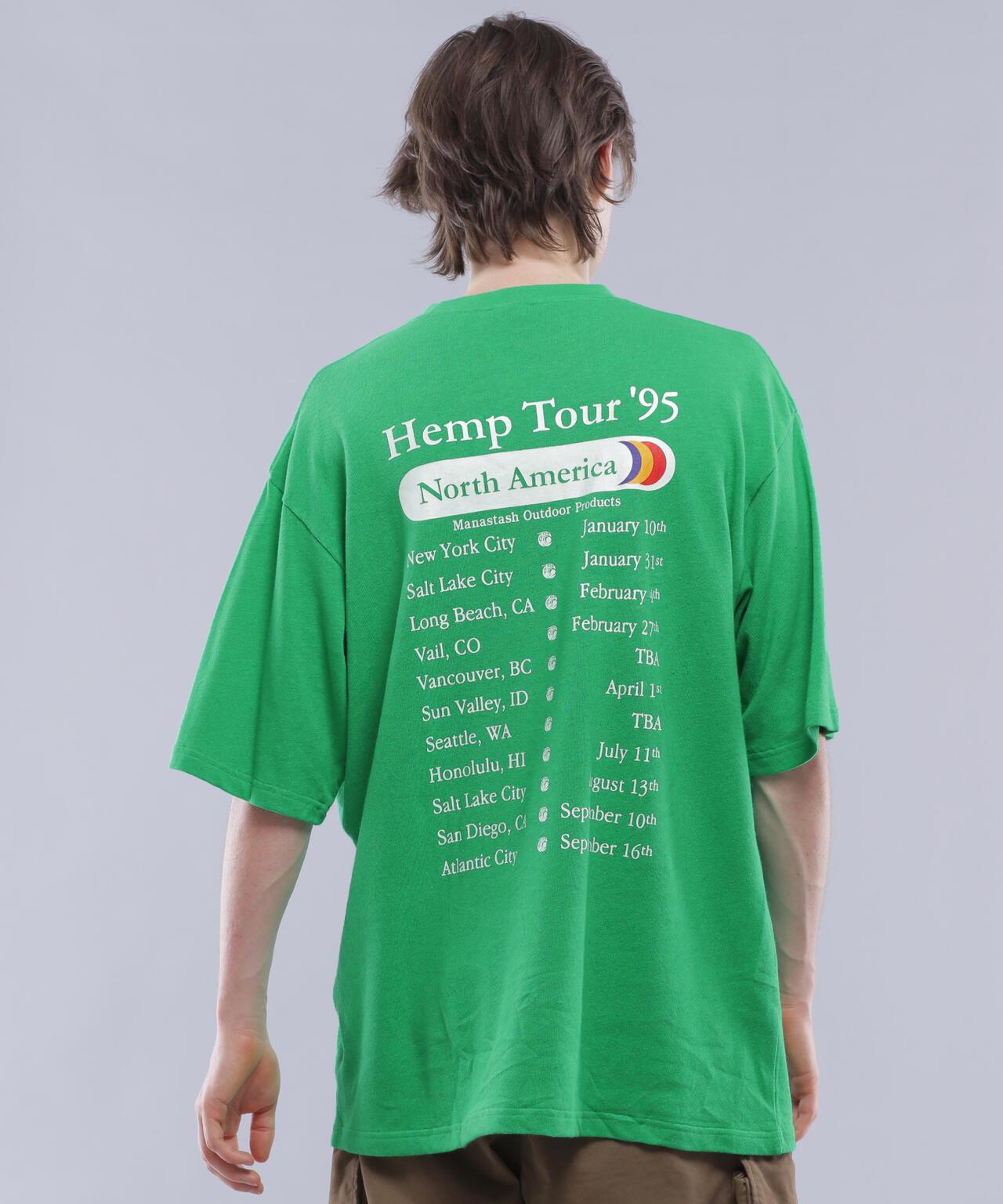 HEMP TEE TOUR 麻質T恤