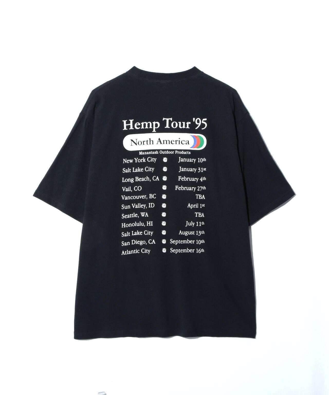 HEMP TEE TOUR 麻質T恤