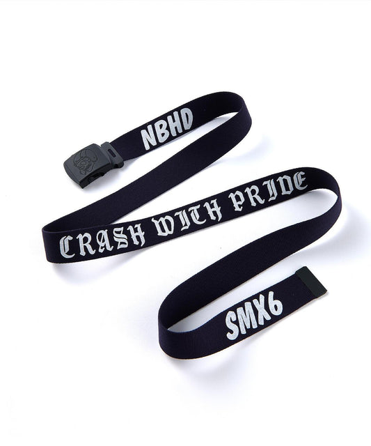 SAINT MICHAELxNEIGHBORHOOD セントマイケル×ネイバーフッド STHD . GI BELT NAVY 腰帶