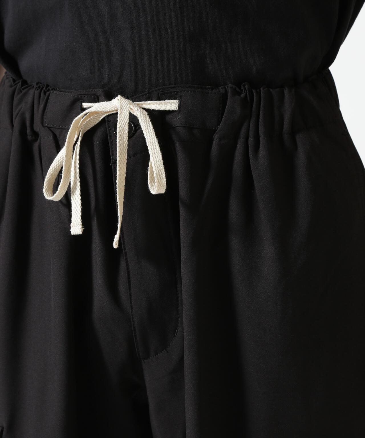 彈力聚酯工裝褲 B omnivore/ビーオムニボー STRETCH POLYESTER CARGO PANTS