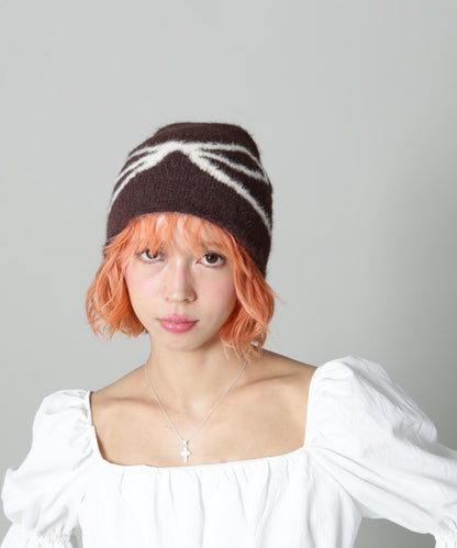 SIS/エスアイエス 蝴蝶結設計 針織帽