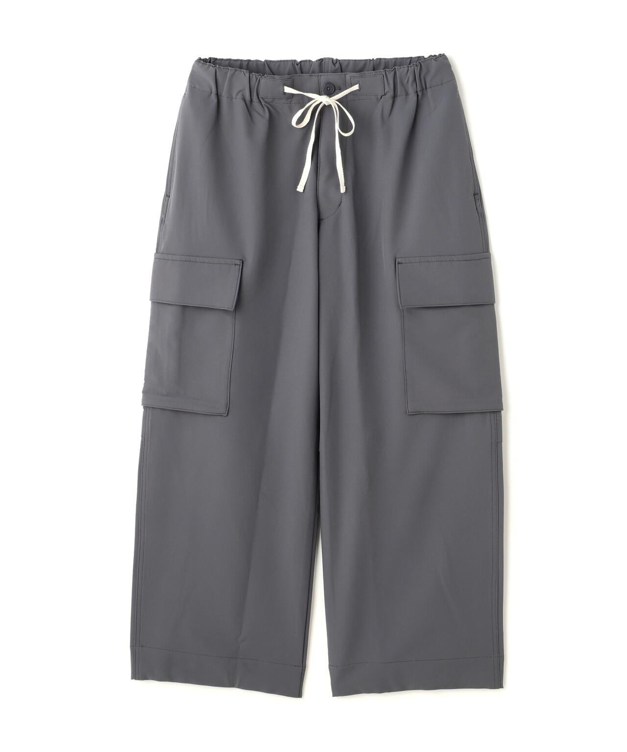 彈力聚酯工裝褲 B omnivore/ビーオムニボー STRETCH POLYESTER CARGO PANTS