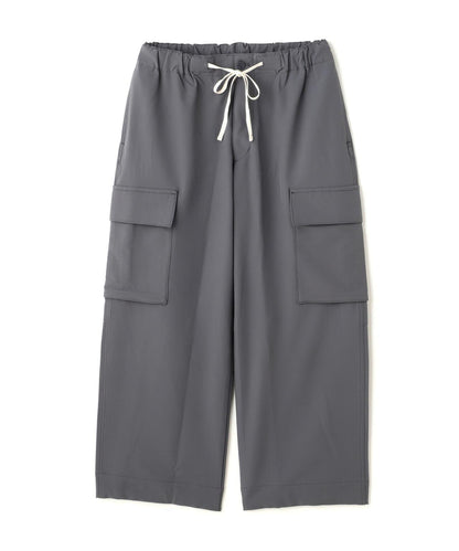 彈力聚酯工裝褲 B omnivore/ビーオムニボー STRETCH POLYESTER CARGO PANTS