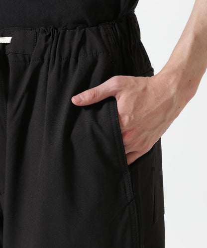彈力聚酯工裝褲 B omnivore/ビーオムニボー STRETCH POLYESTER CARGO PANTS