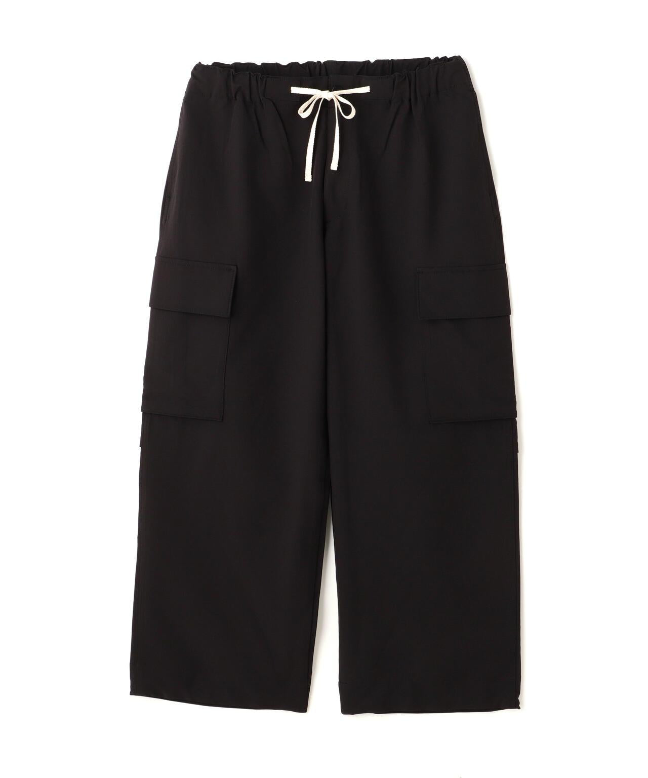 彈力聚酯工裝褲 B omnivore/ビーオムニボー STRETCH POLYESTER CARGO PANTS