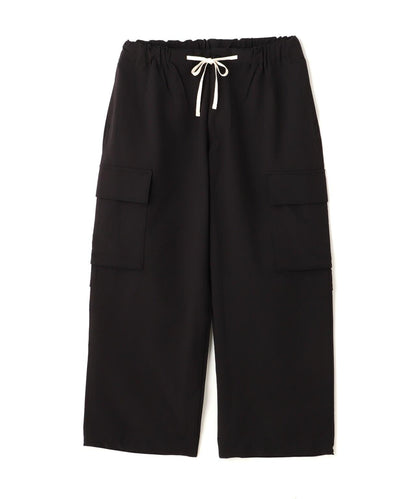 彈力聚酯工裝褲 B omnivore/ビーオムニボー STRETCH POLYESTER CARGO PANTS