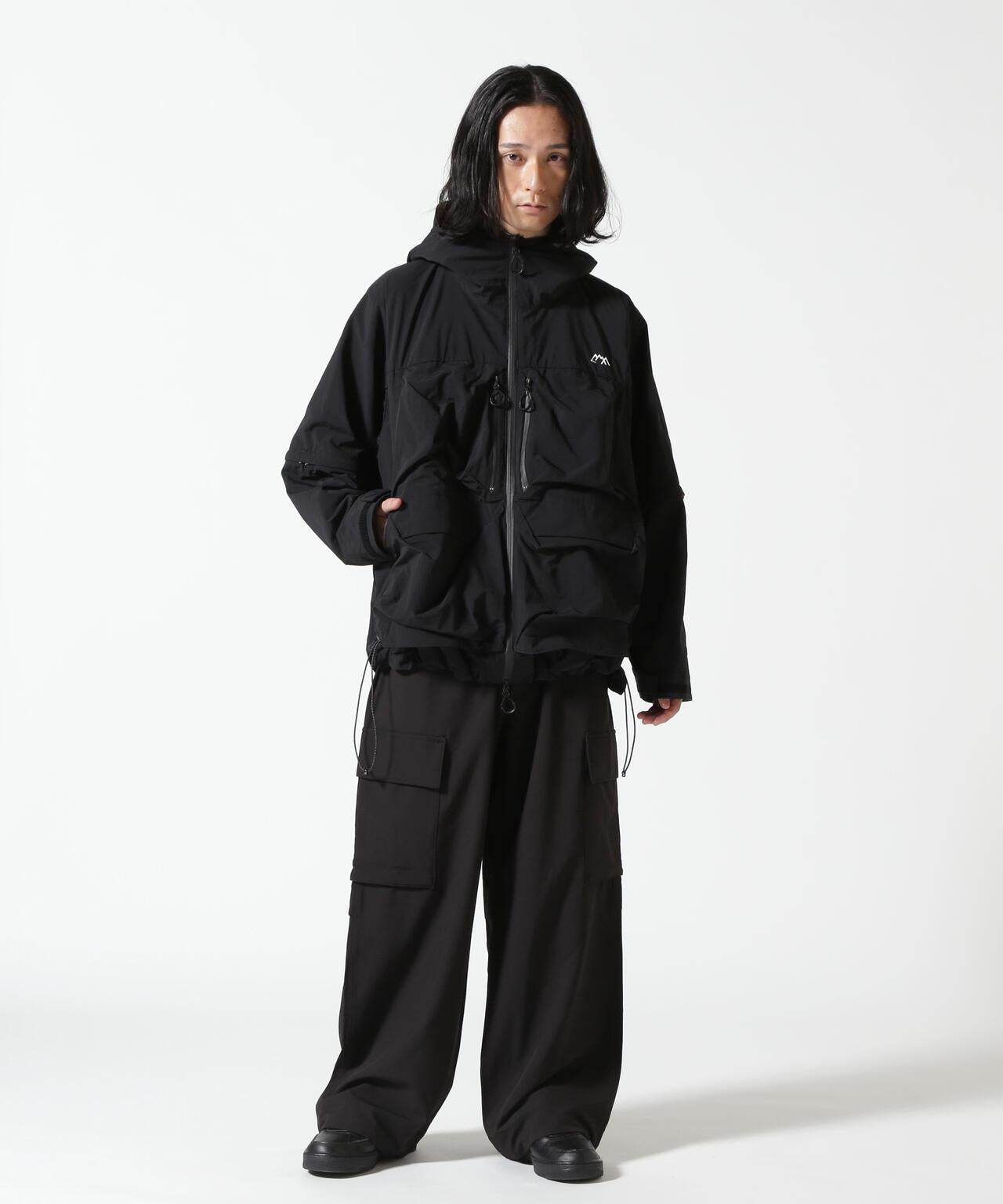彈力聚酯工裝褲 B omnivore/ビーオムニボー STRETCH POLYESTER CARGO PANTS