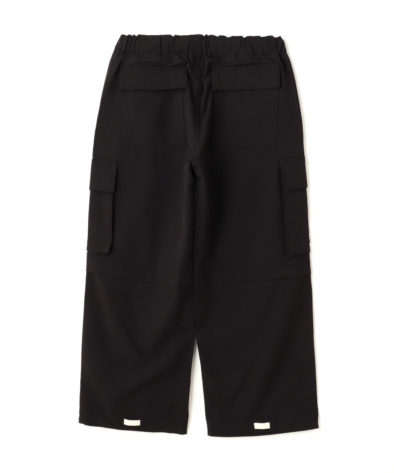 彈力聚酯工裝褲 B omnivore/ビーオムニボー STRETCH POLYESTER CARGO PANTS