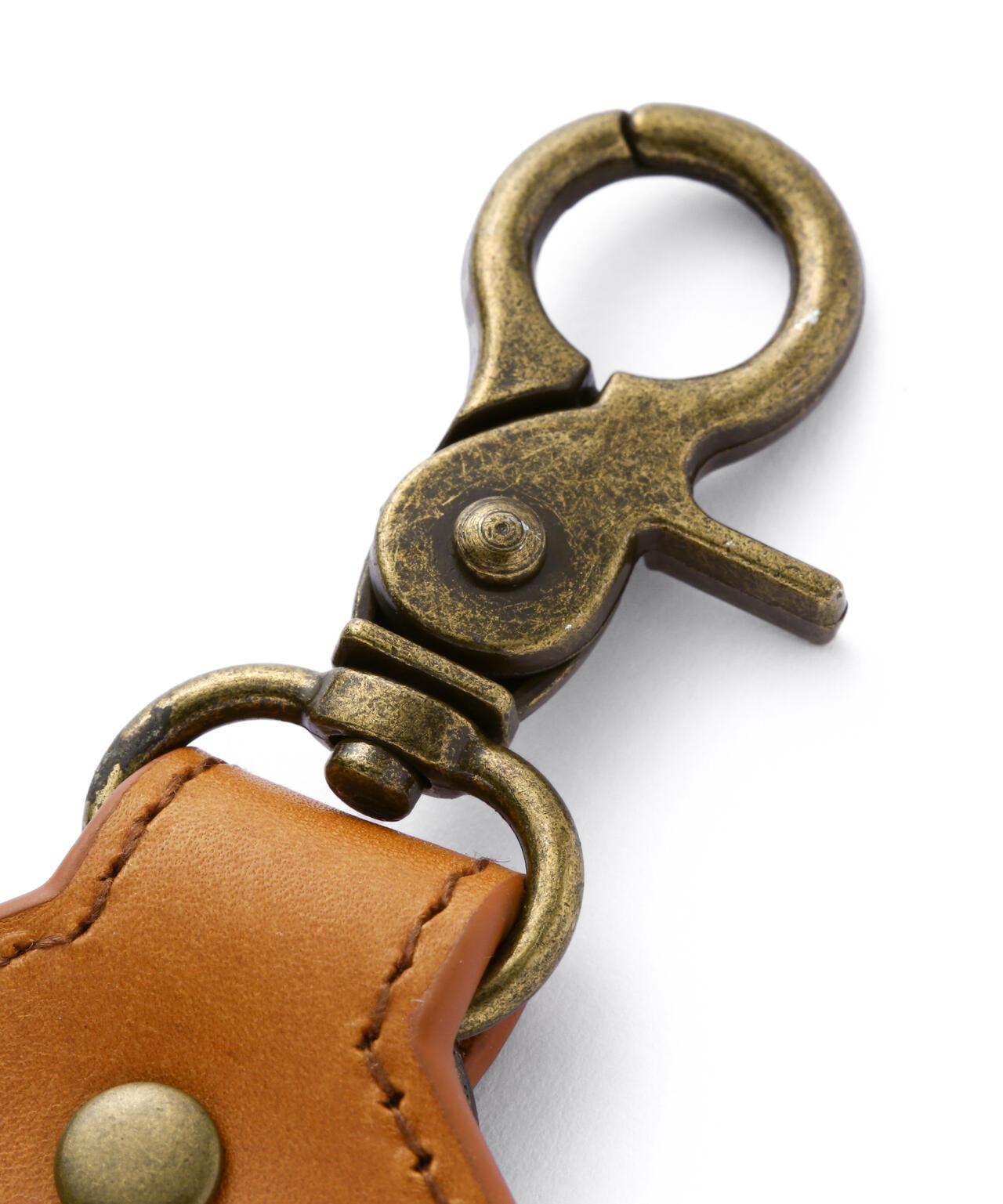 AVIREX KEY HOLDER EMBOSSED LEATHER 皮革壓紋鑰匙扣