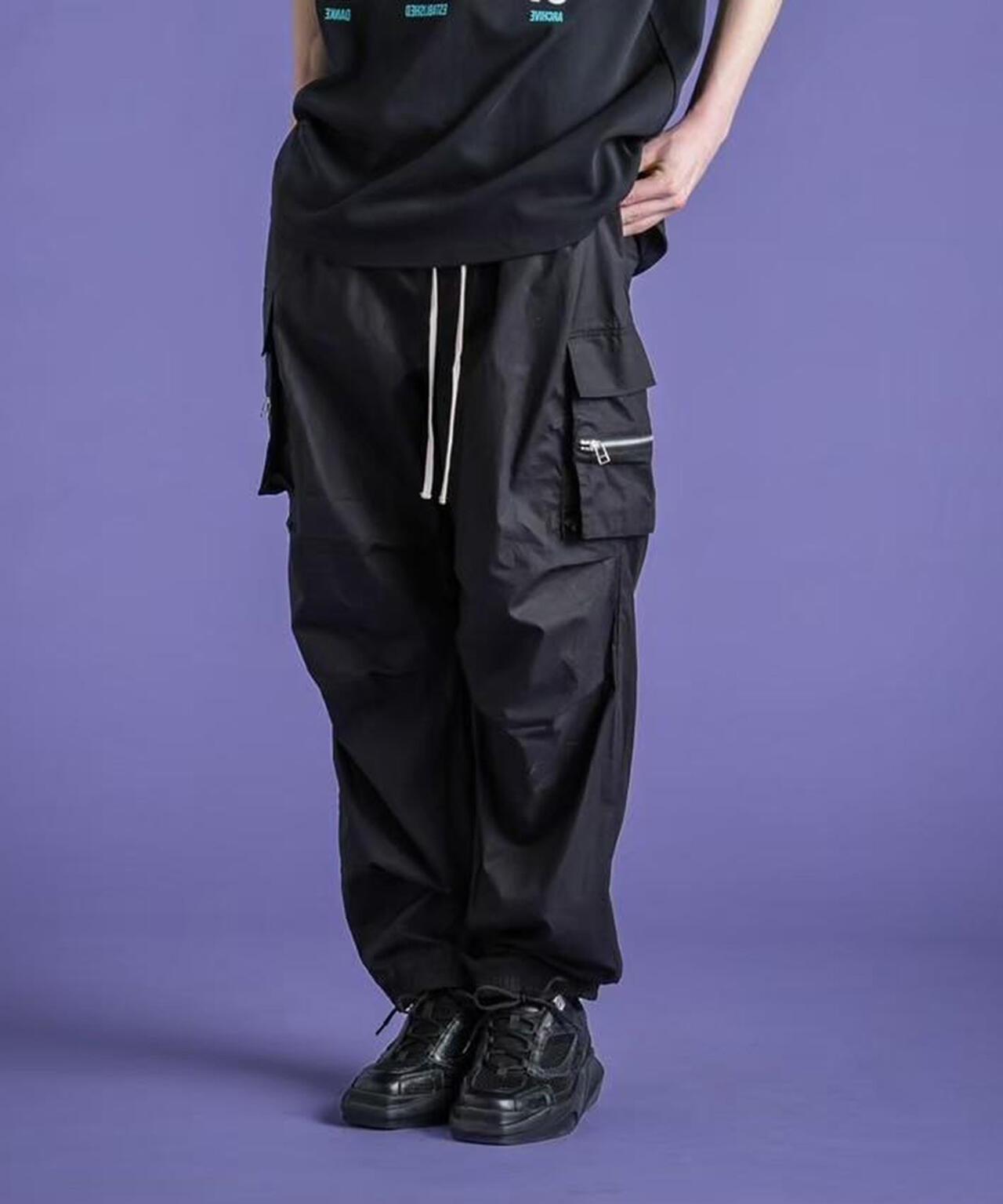 DankeSchon COATING ZIP POCKET PANTS 塗層拉鍊口袋褲