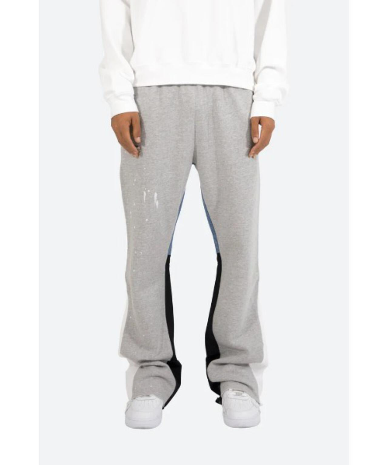 拼色微喇設計 CONTRAST BOOTCUT SWEATPANTS 衛褲 (M2021-W196/M2022-W608)