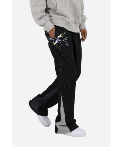 拼色微喇設計 CONTRAST BOOTCUT SWEATPANTS 衛褲 (M2021-W196/M2022-W608)
