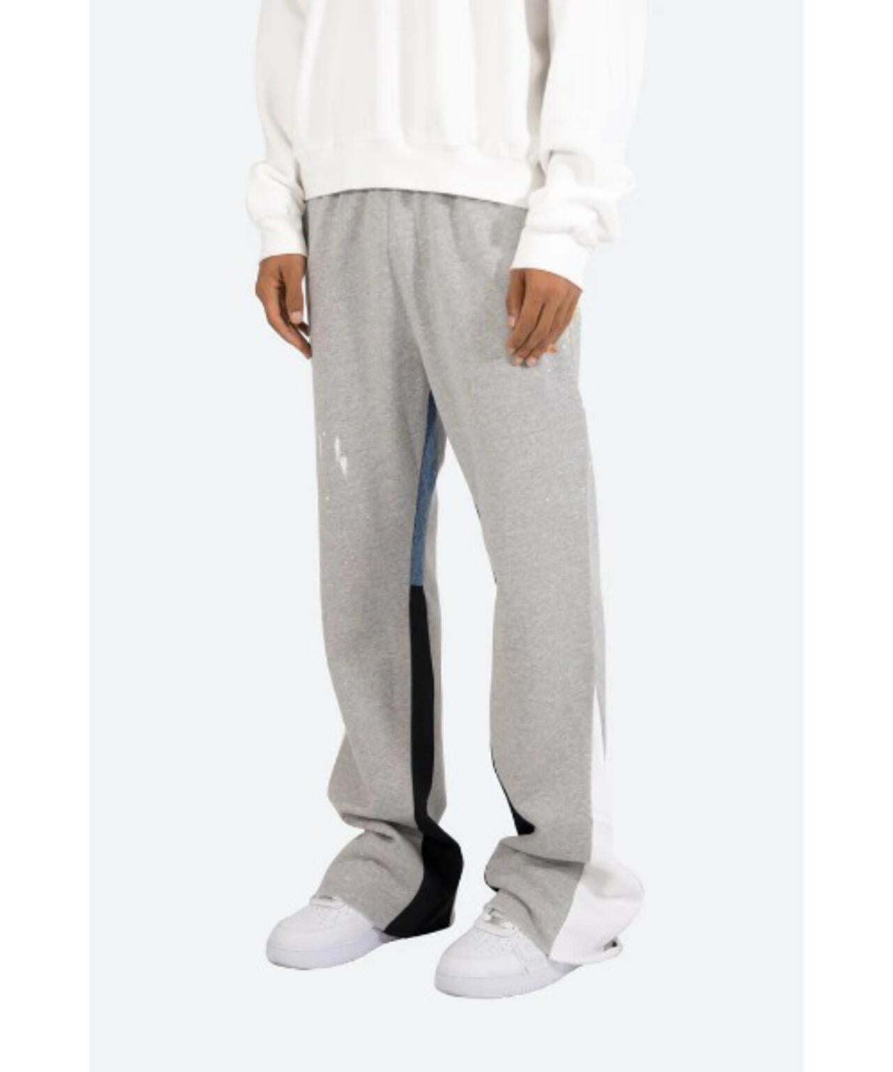 拼色微喇設計 CONTRAST BOOTCUT SWEATPANTS 衛褲 (M2021-W196/M2022-W608)