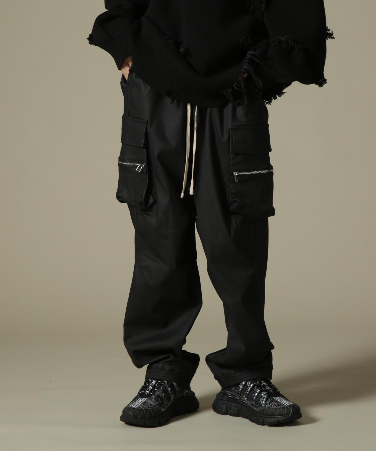 DankeSchon COATING ZIP POCKET PANTS 塗層拉鍊口袋褲