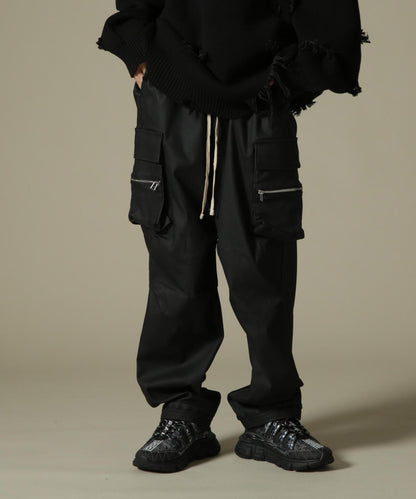 DankeSchon COATING ZIP POCKET PANTS 塗層拉鍊口袋褲