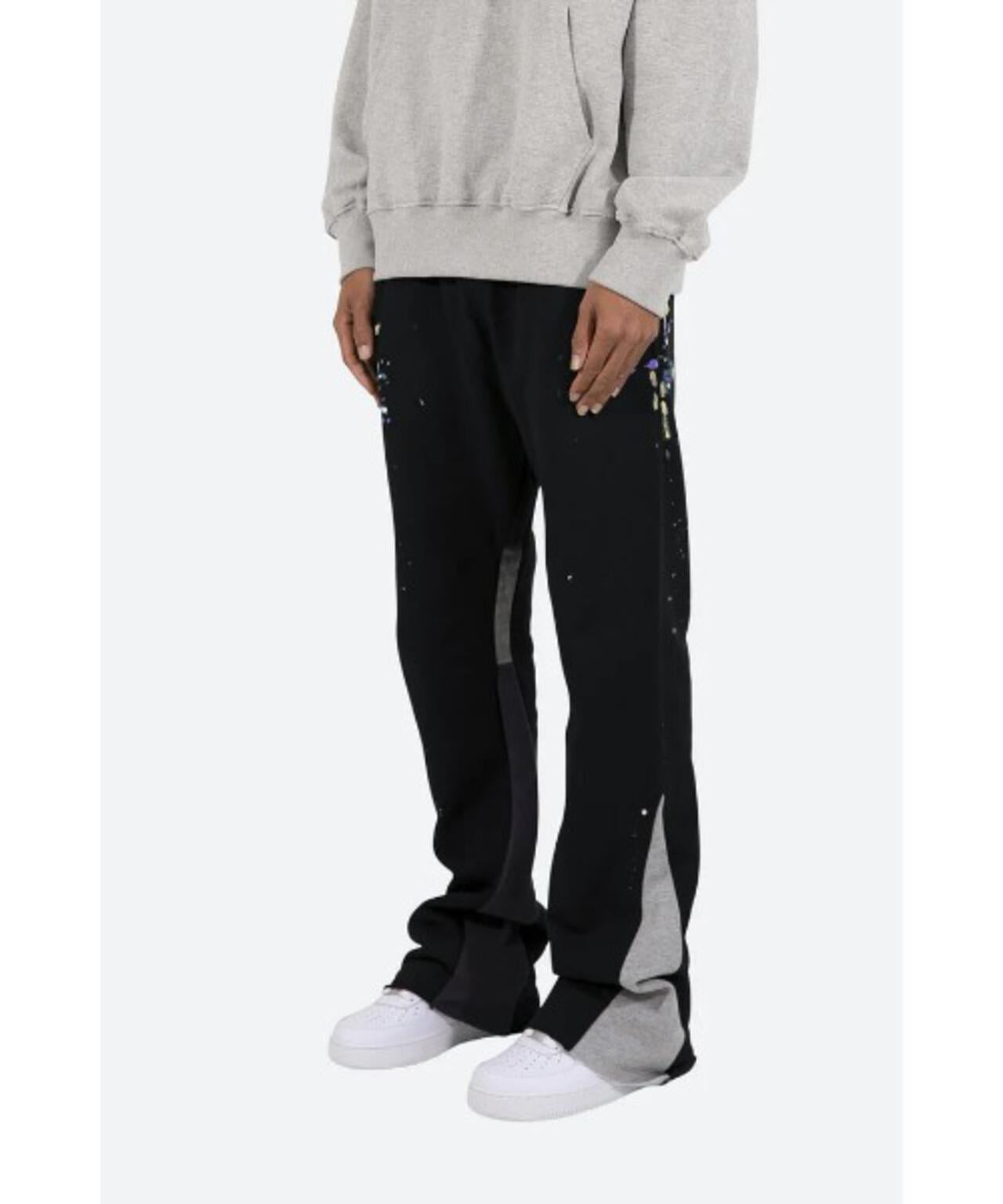拼色微喇設計 CONTRAST BOOTCUT SWEATPANTS 衛褲 (M2021-W196/M2022-W608)