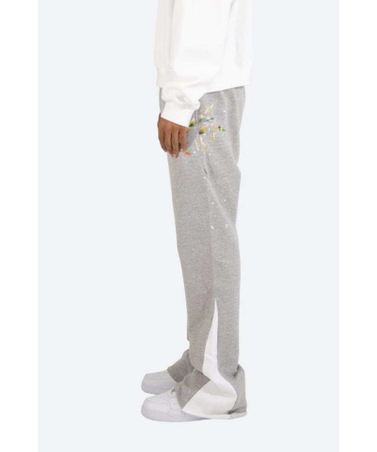 拼色微喇設計 CONTRAST BOOTCUT SWEATPANTS 衛褲 (M2021-W196/M2022-W608)