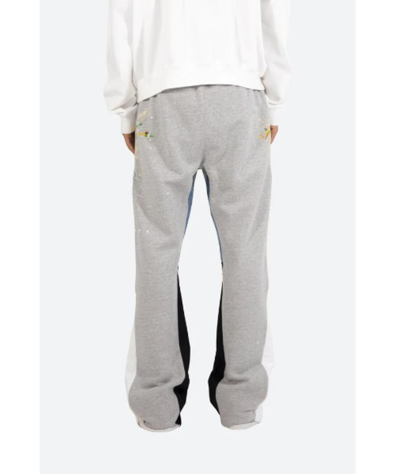 拼色微喇設計 CONTRAST BOOTCUT SWEATPANTS 衛褲 (M2021-W196/M2022-W608)