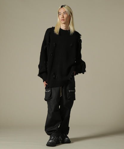 DankeSchon COATING ZIP POCKET PANTS 塗層拉鍊口袋褲