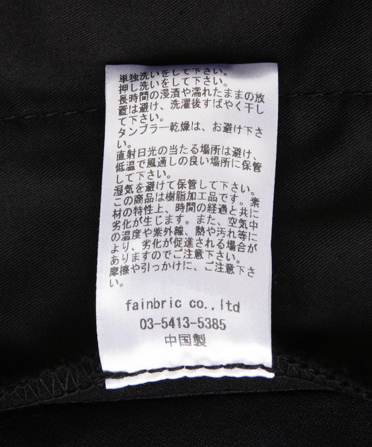 DankeSchon COATING ZIP POCKET PANTS 塗層拉鍊口袋褲