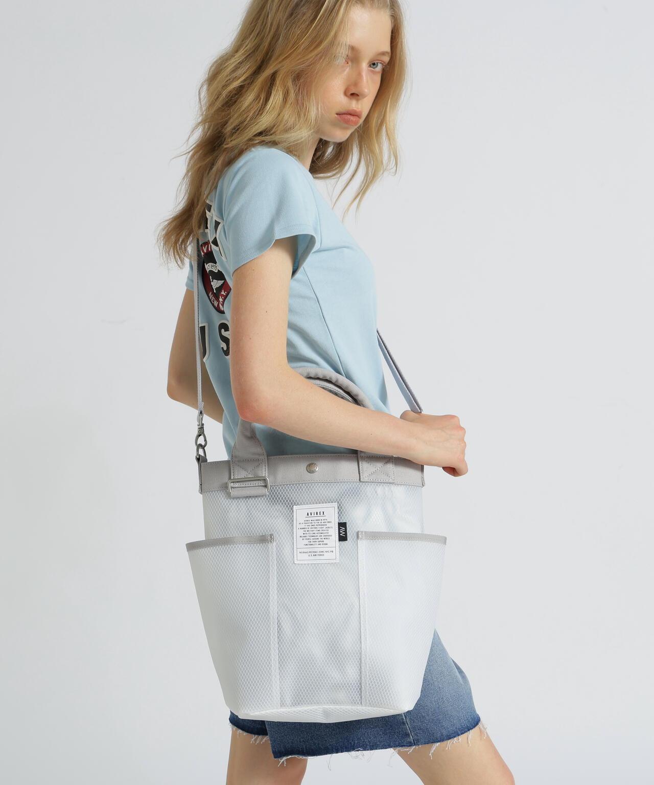 CLEAR TOTE BAG 透明托特包（直營店限定）