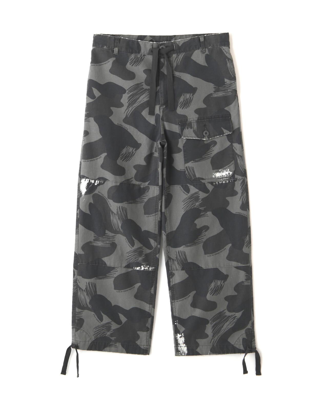 《WOMAN》 CAMOUFLAGE CARGO LONG PANTS 迷彩工裝長褲
