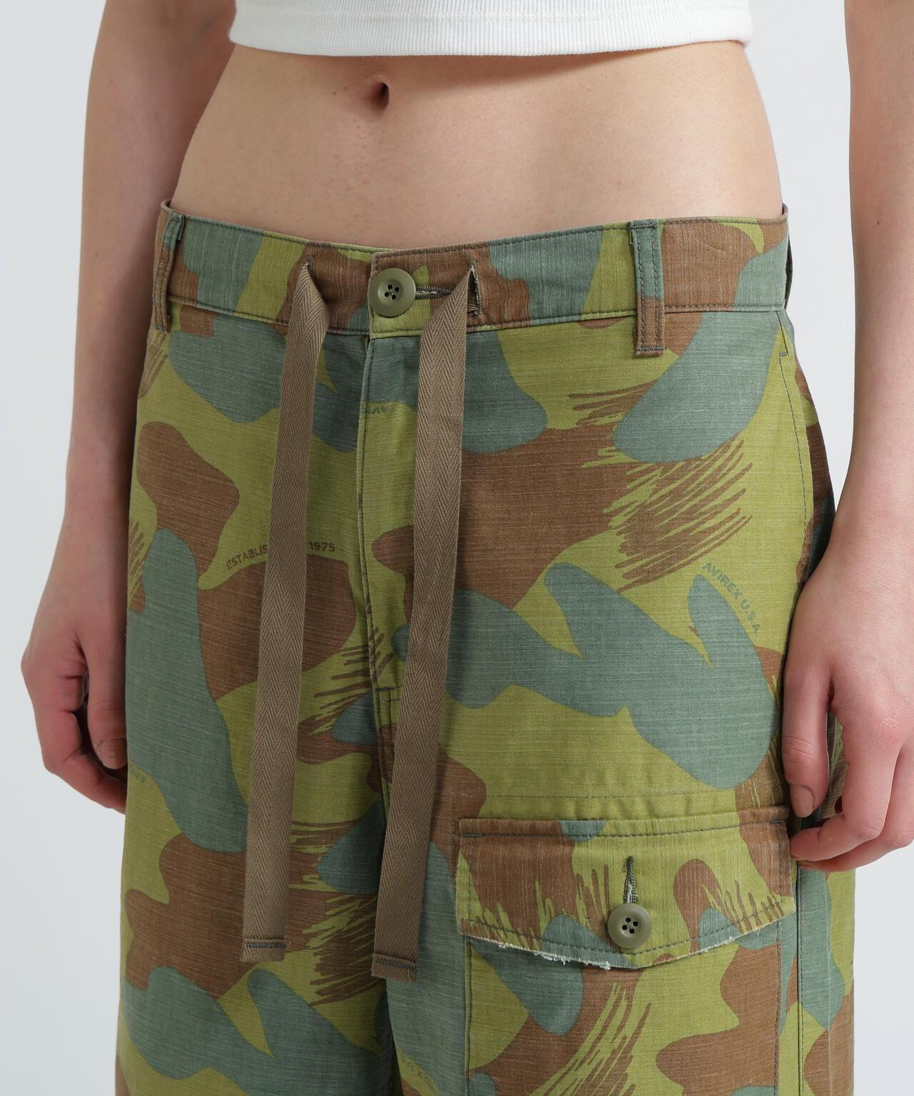 《WOMAN》 CAMOUFLAGE CARGO LONG PANTS 迷彩工裝長褲