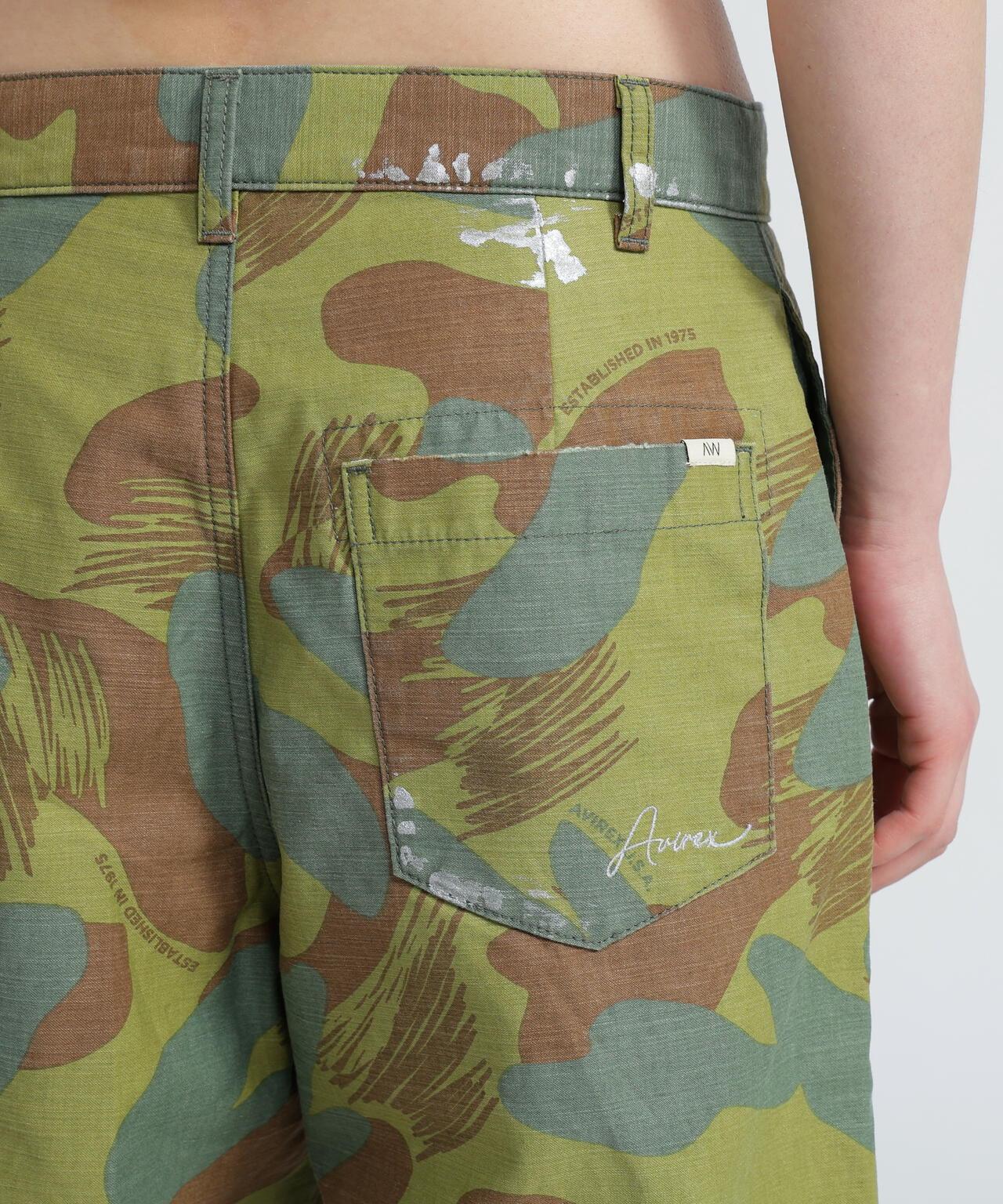 《WOMAN》 CAMOUFLAGE CARGO LONG PANTS 迷彩工裝長褲